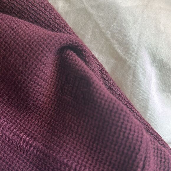 Banana Republic Men's Textured Double Knit Crew Pullover, Rust, Size Small, NWT - Picture 8 of 11